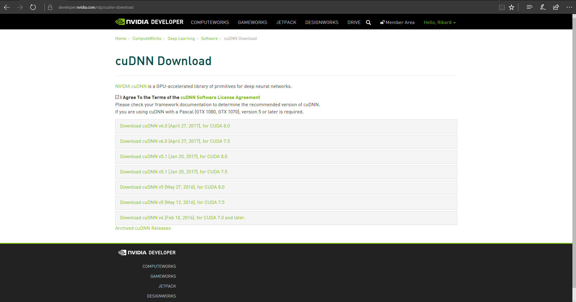 nvidia drivers associated with cuda toolkit 9.0.