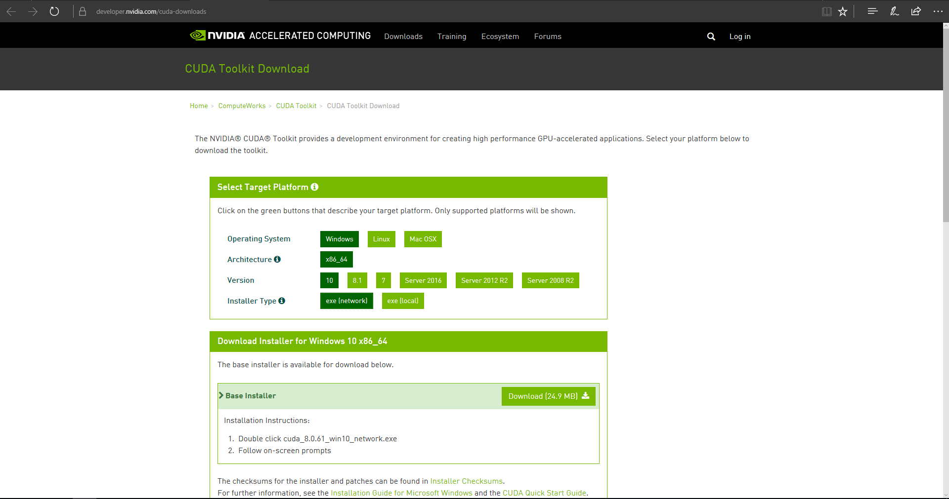 Cuda toolkit. Python NVIDIA CUDA.